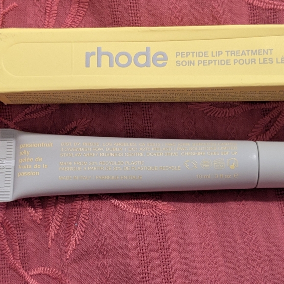 Passionfruit Jelly Peptide Lip Treatment Rhode - Discontinued - New In Box - Picture 11 of 11